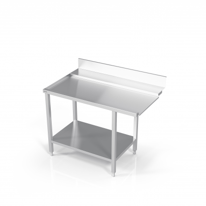 Table to Dishwasher With Reinforced Shelf